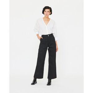 esby Finch Wide Leg Jean - Black 2